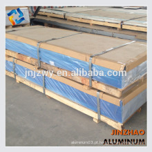 Placa de alumínio de alumínio 5052 5083 na fabricação de máquinas